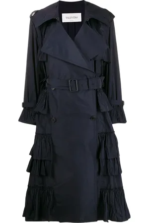 VALENTINO GARAVANI Trenchcoat met dubbele rij knopen