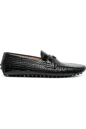Roberto Cavalli Loafers met krokodillen