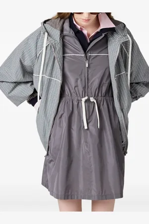 Miu Miu Geruit bomberjack