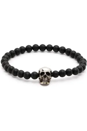 Alexander McQueen Kralenarmband met doodskop
