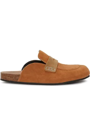 J.W.Anderson Ribfluwelen loafer muiltjes