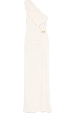 Elisabetta Franchi Jersey asymmetrische avondjurk