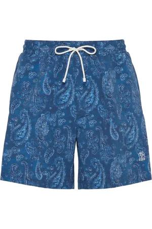 Brunello Cucinelli Zwembroek met paisley
