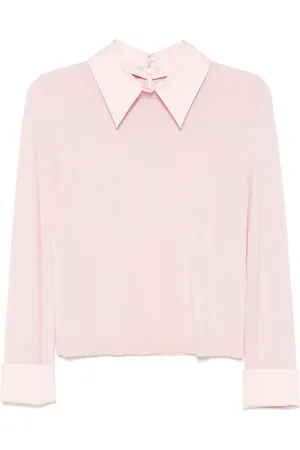 ALICE+OLIVIA Porla top met kraag