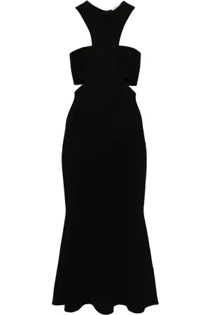 Alexander McQueen Slashed Harness midi