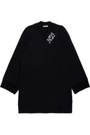 Nº21 Jurk met geborduurd logo