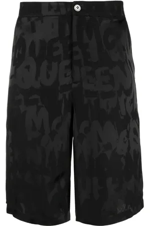Alexander McQueen Zwembroek met logo
