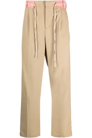 Palm Angels Broek met trekkoordtaille