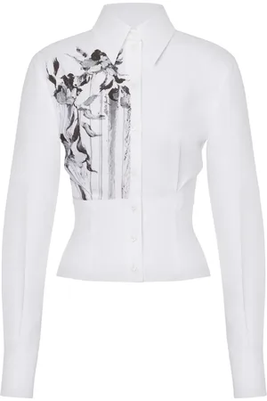 Alberta Ferretti Blouse met bloemenprint
