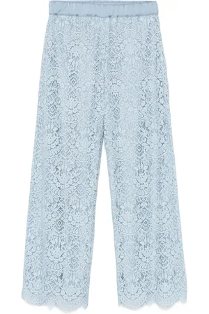 D.EXTERIOR Broek met kant