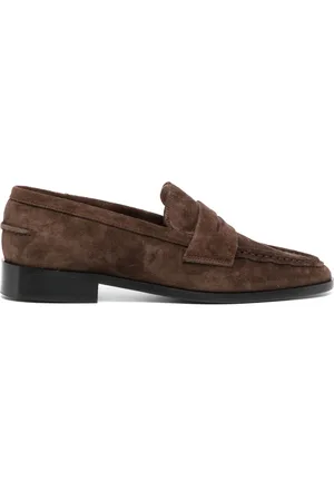 ATP Atelier Airola Walnut suède loafers