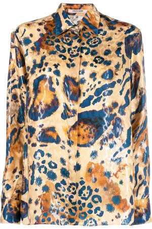 Roberto Cavalli Overhemd met luipaardprint