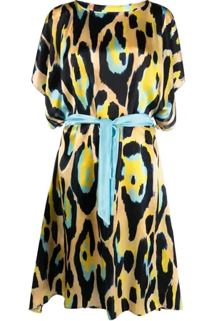 Roberto Cavalli Strandjurk met luipaardprint