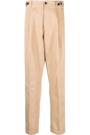 Roberto Cavalli Broek met geplooid detail