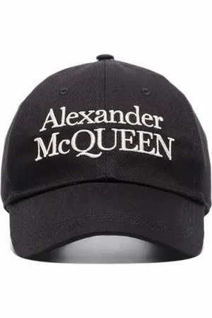 Alexander McQueen Honkbalpet met geborduurd logo