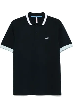 sun68 Poloshirt met contrasterende strepen