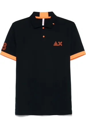 sun68 Poloshirt met geborduurd logo