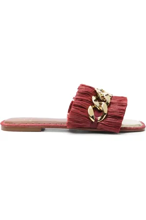 De Siena shoes Sandalen met kettingdetail