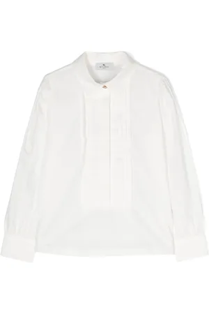 Etro Katoenen shirt met geplooid detail