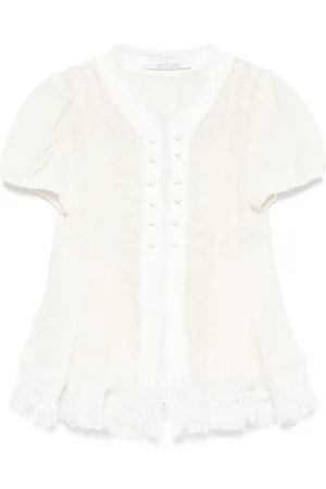 Rokh Victoriaanse blouse met kant