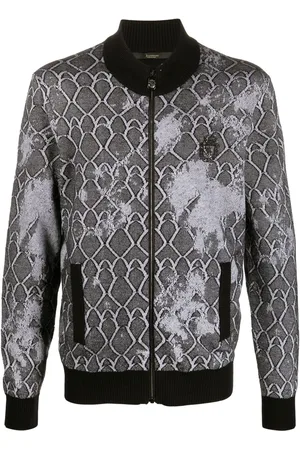 BILLIONAIRE Bomberjack met geborduurd logo