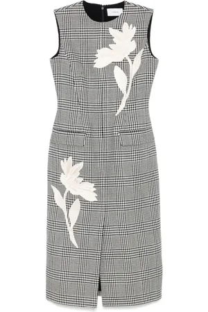 Erdem Geruite maxi