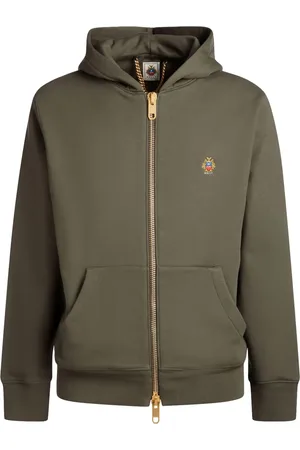 Bally X Adrien Brody hoodie met geborduurd logo