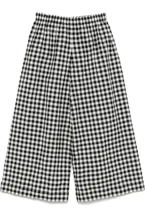 DANIELA GREGIS Broek met gingham ruit