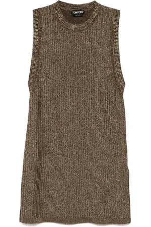 Tom Ford Gebreide spencer met zijsplitten
