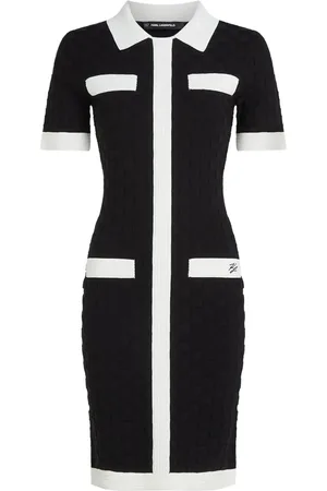 Karl Lagerfeld Polojurk met contrasterende afwerking