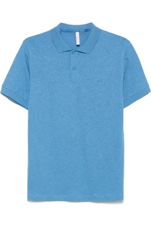 sun68 Poloshirt met geborduurd logo