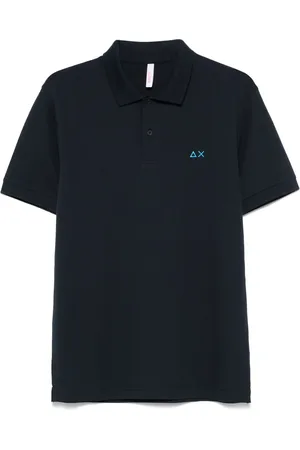 sun68 Poloshirt met bloemenprint