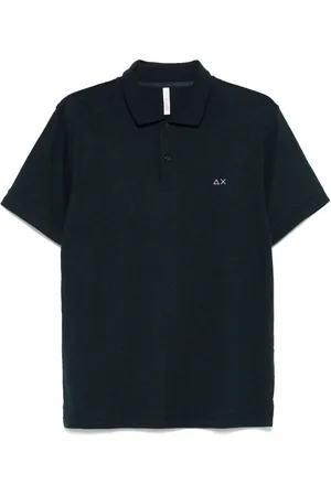 sun68 Poloshirt met geborduurd logo