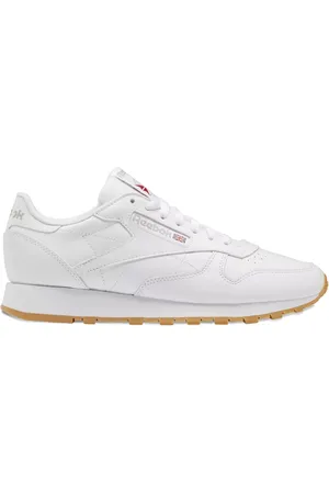 Reebok Classic "White/Pure Grey/Gum" leren sneakers
