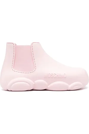 Moschino Enkellaarzen met logo