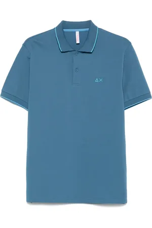sun68 Poloshirt met contrasterende afwerking