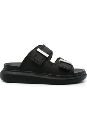 Alexander McQueen Sandalen met gegraveerd logo