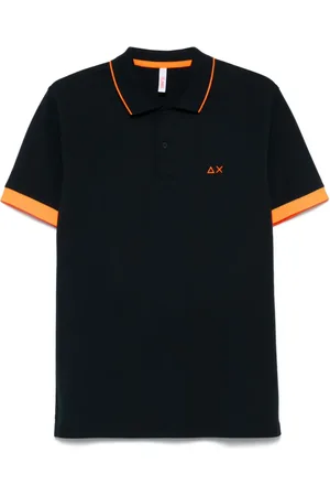 sun68 Poloshirt met geborduurd logo