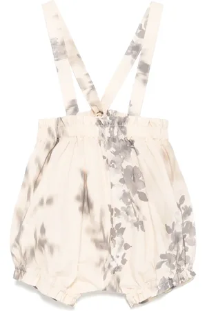 Zhoe & Tobiah Tuinbroek met bloemenprint
