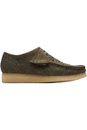 Clarks Wallabee "Olive Combination" laarzen