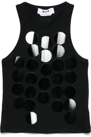 Msgm Tanktop verfraaid met pailletten