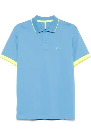 sun68 Poloshirt met geborduurd logo