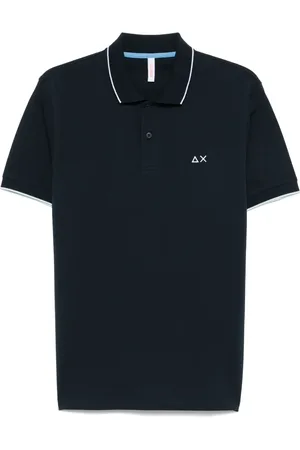 sun68 Poloshirt met geborduurd logo