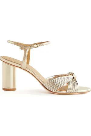 Reformation Petra leren sandalen