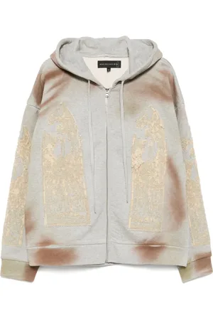 Who Decides War Signature Mechanic hoodie met rits