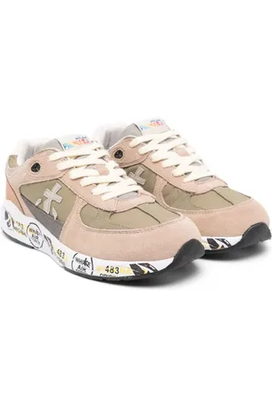 Premiata Robin sneakers met vlakken