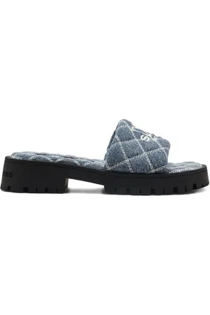 Marc Jacobs The Quilted denim slippers