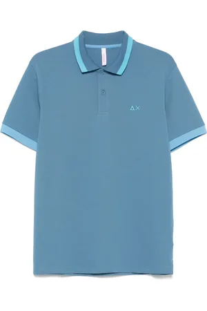 sun68 Poloshirt met contrasterende strepen