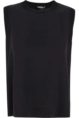 Malo Fijngebreide tanktop