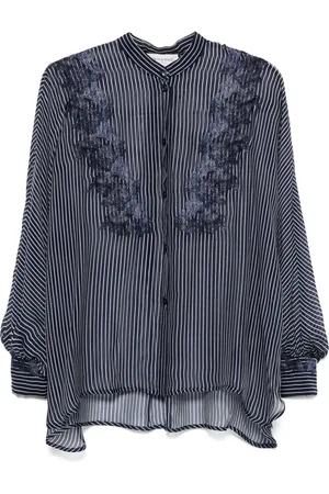 Ermanno Firenze Gestreept blouse